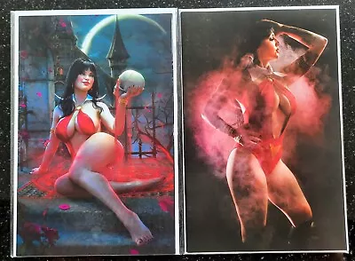 Buy X2 VAMPIRELLA Issues Vol : 5 # 1 1:30 And #17 Virgin Variants Bagged And Boarded • 13.99£