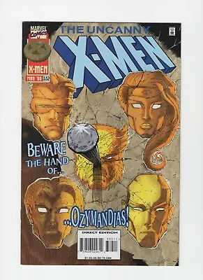 Buy Uncanny X-Men #332 1st Ozymandias Marvel Comics  • 3.93£