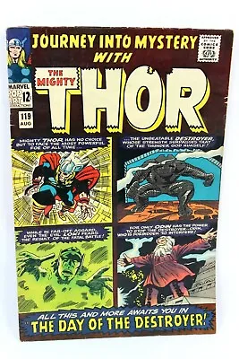 Buy Journey Into Mystery #119 Fandrall 1st Warriors Three 1965 Marvel Comics VG/VG+ • 38.66£