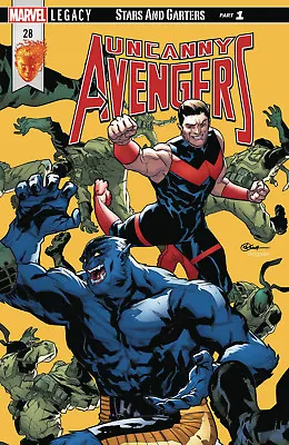 Buy Uncanny Avengers #28 (2017) 1st Printing Bagged & Boarded Marvel Legacy • 3.25£