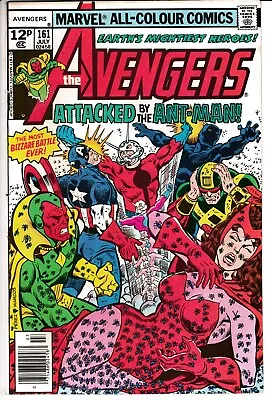 Buy AVENGERS #161, PENCE ISSUE, VF, Marvel Comics (1977) • 14.95£
