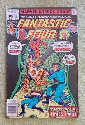 Buy Fantastic Four #187 (Marvel, 10/77) 5.5 FN- (Impossible Man Appearance) • 4.80£