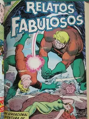 Buy 1969 Aquaman #33,34,35,36 Atom #27,28,29 Relatos Fabulosos Bound Comics Novaro • 119.92£