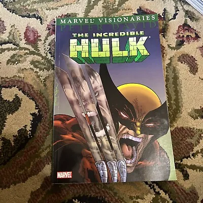 Buy Hulk Visionaries Peter David Vol 2 TPB Marvel McFarlane Larsen Incredible GN • 23.71£