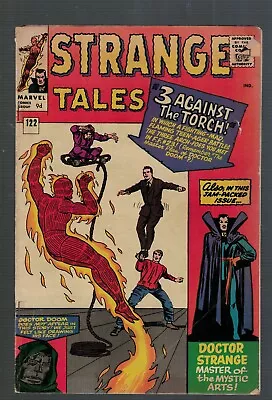 Buy Strange Tales Marvel Comics 122 Dr Strange VG 4.0 1964  Atlas Avengers Dr Doom  • 49.99£