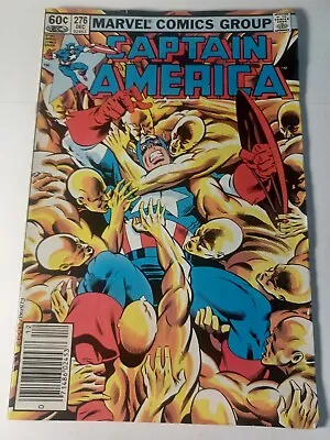 Buy Captain America #276 FN- 2nd Baron Zemo Newsstand Marvel Comics C250 • 2.41£