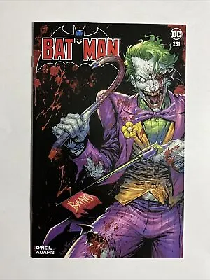 Buy Batman #251 (2023) 9.4 NM NYCC Tyler Kirkham Battle Damage Joker Variant Cover • 27.67£