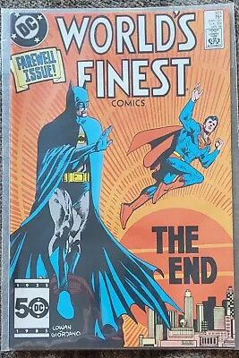 Buy DC Comics World's Finest Comics #323 - 1986 - Farewell Issue - VG  • 3.96£