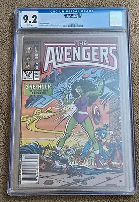 Buy Avengers #281 CGC Graded 9.2 Marvel July 1987 White Pages  John Buscema • 42.69£