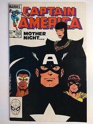 Buy Marvel Comics Captain America #290 1st Appearance Mother Superior VF- 7.5 • 21.82£