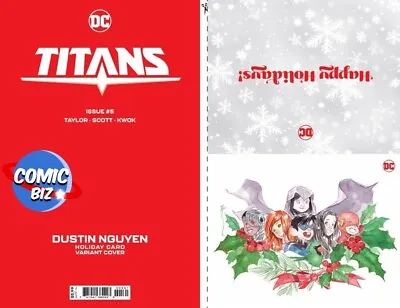 Buy Titans #5 (2023) 1st Printing *dc Holiday Card Variant Cover D* Dc Comics • 5.85£