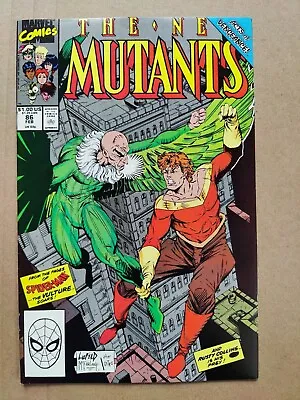 Buy New Mutants 86 Sharp VF Marvel 1990 1st Marvel Liefeld 1st Cable (cameo) (2) • 8.76£