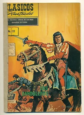 Buy CLASICOS ILUSTRADOS #139 Los Bandoleros, La Prensa Comic 1967 • 3.20£