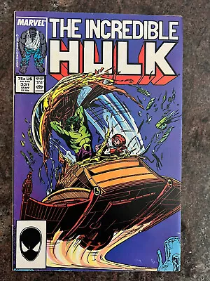 Buy Incredible Hulk #331 1st Peter David Hulk Todd McFarlane Art! Copper Age Marvel • 14.29£