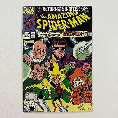 Buy Amazing Spider-man 337 1st Full Appearance Sinister Six Ii (1990, Marvel) • 14.47£