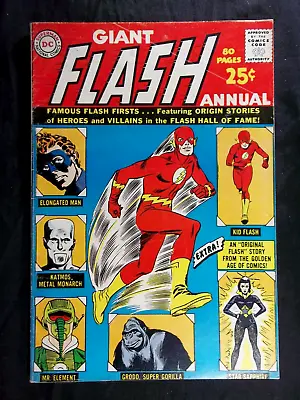 Buy Flash Annual #1 VG 4.5 Index Of All Flash Stories Vintage DC Comics 1963 • 78.87£