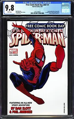 Buy Amazing Spider-man CGC 9.8 FCBD 2007 #1 Free Comic Book Day 1st Mister Negative • 117.80£