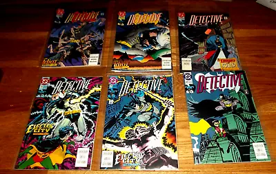 Buy 6 X 1991-2 BATMAN Detective COMICS DC PERFECT LARGE COLLECTION FOR SALE 639-649 • 7.99£