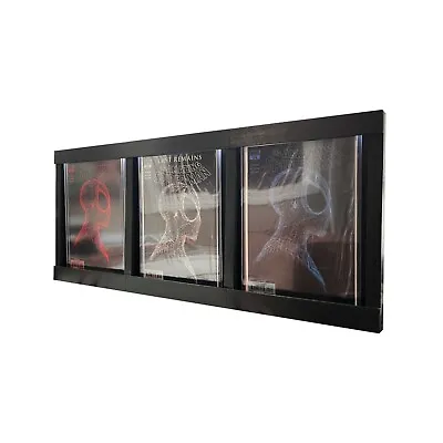 Buy Comic Book Frame,Tri Display Black, Fits All Slabs, Holds Up To 21 Comics! • 96.06£
