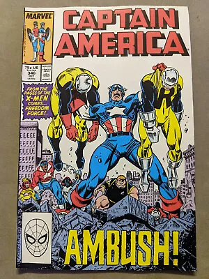 Buy Captain America #346, Marvel Comics, 1988, FREE UK POSTAGE • 5.99£