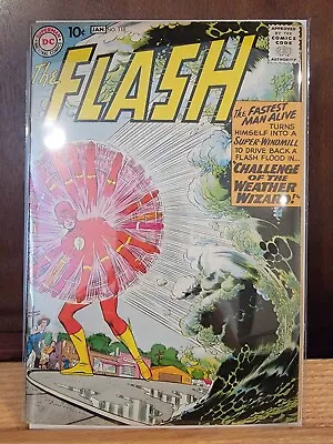 Buy FLASH #110 VG 1ST APP. OF KID FLASH WALLY WEST & WEATHER WIZARD 1960 Silver Age  • 790.82£