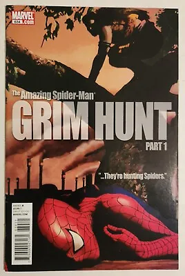 Buy The Amazing Spider-Man #634 (2010, Marvel) VF+ Variant Grim Hunt Part 1 • 3.01£