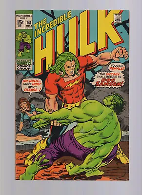 Buy Incredible Hulk #141 - 1st Appearance Doc Samson - Lower Grade Plus • 79.02£