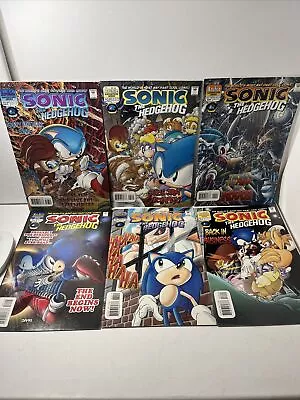 Buy Lot Of 10 Sonic Comics #68-69-70-71-72-73-74-75-76-77 Archie Adventure Series NM • 80.42£