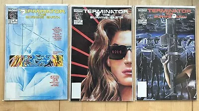Buy Terminator The Burning Earth #1 2 3 (1-3) Now Comics 1990 1st Alex Ross NM- • 15.18£