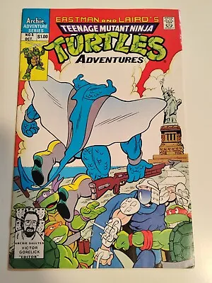 Buy Eastman And Laird’s Teenage Mutant Ninja Turtles Adventures #5 - Oct 1989 • 12£