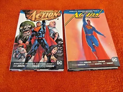 Buy Superman Action Comics Deluxe Ed 957-984 Book 1 2 Vol Ohc Hb O/s Graphic Novel • 75£