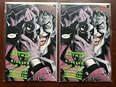 Buy Batman The Killing Joke #1 1st Print Neon Green Regular And Error Print • 159.90£