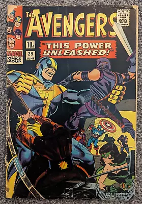 Buy The Avengers 29. 1966. Black Widow, Swordsman, Power-Man. Combined Postage • 7.98£