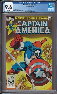 Buy Captain America #275 - CGC 9.6 - 1st Appearance Of Baron Zemo II • 64.33£