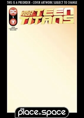 Buy Worlds Finest: Teen Titans #1d - Blank Variant (wk28) • 4.85£
