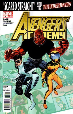 Buy AVENGERS ACADEMY ISSUE 3 - FIRST 1st PRINT - GAGE MCKONE MARVEL COMICS • 3.50£