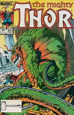 Buy Thor #341 FN; Marvel | 1st Appearance Sigurd Jarlson - We Combine Shipping • 2.96£