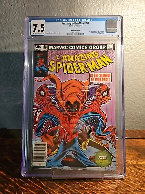 Buy 🔥 The Amazing Spider-Man #238  CGC 7.5 Newsstand 1st Hobgoblin W/Tattoz Insert • 317.69£