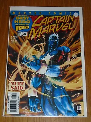 Buy Captain Marvel #26 Marvel Comics Nm (9.4) February 2002 • 3.99£