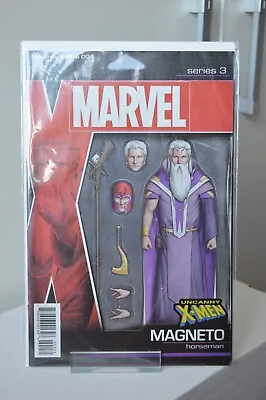 Buy Uncanny X-Men #4 Magneto Horseman Action Figure Variant 2019 • 4£