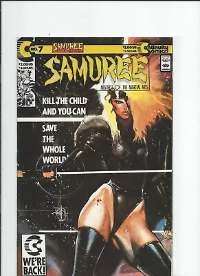 Buy Continuity Comics Samuree Mistress Of The Martial Arts NM-/M 1987 • 15.77£