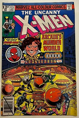 Buy Bronze Age Marvel Comics Uncanny X-Men Key Issue 123 High Grade FN Storm Exposed • 3.20£