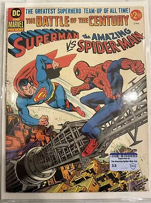 Buy Superman VS. The Amazing Spiderman #1 CBCS GRADED 3.5 Sealed Marvel DC Crossover • 159.90£