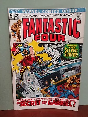 Buy Fantastic Four #121 (1972) - Grade 6.0 - Silver Surfer App, - Galactus  6.0 • 20.78£