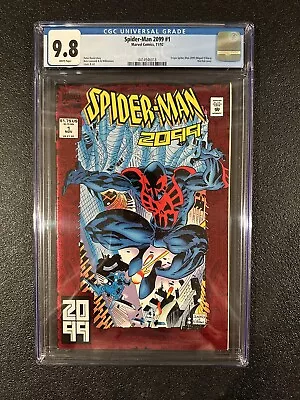 Buy Spider-Man 2099 #1 CGC 9.8 - Origin Of Miguel O'Hara - Brand New Case • 101.99£