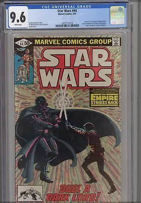 Buy Star Wars #44 CGC 9.6 1981 Marvel Comic Last Chapter Of Empire Strikes Back • 95.28£