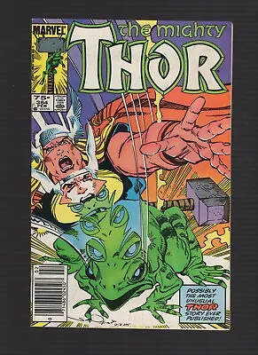 Buy The Mighty Thor #364 - 1st App Throg (Frog Thor) - Newstand - Higher Grade Minus • 11.98£