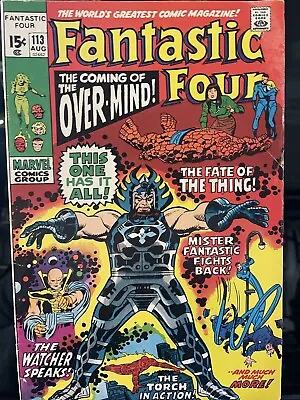 Buy Fantastic Four #113 G 1971  Marvel Comic • 7.19£