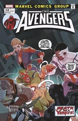 Buy Marvel Comics ‘The Avengers’ #12 (2024) Pete Woods Vampire Variant Cover • 3.21£
