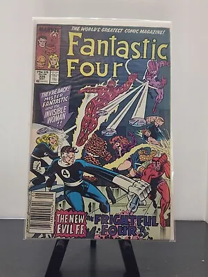 Buy Fantastic Four #326 Key Issue - The Thing Returns To Human Form. Newsstand Issue • 19.77£